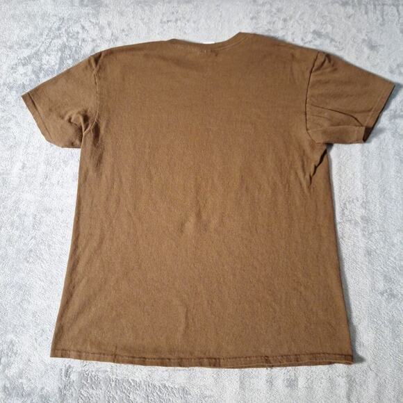 Bone Collector 2008 Graphic T-Shirt "Join The Brotherhood" Medium Brown Cotton - Picture 4 of 6